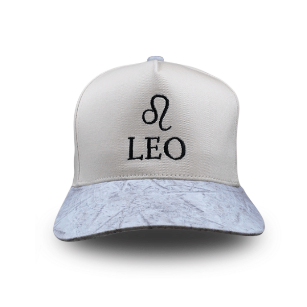 C.C Apparel Leo C.C Unisex Embroidered Zodiac Sign Astrology Symbol Cap Premium Streetwear Style Snapback Trucker Hat