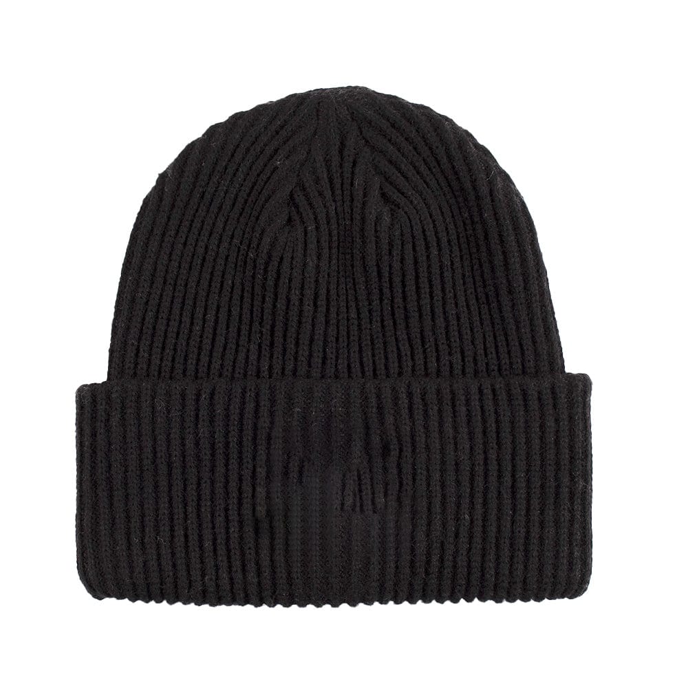 C.C Apparel C.C Unisex Winter Thick Knit Plain Cuff Skull Cap Beanie Hat