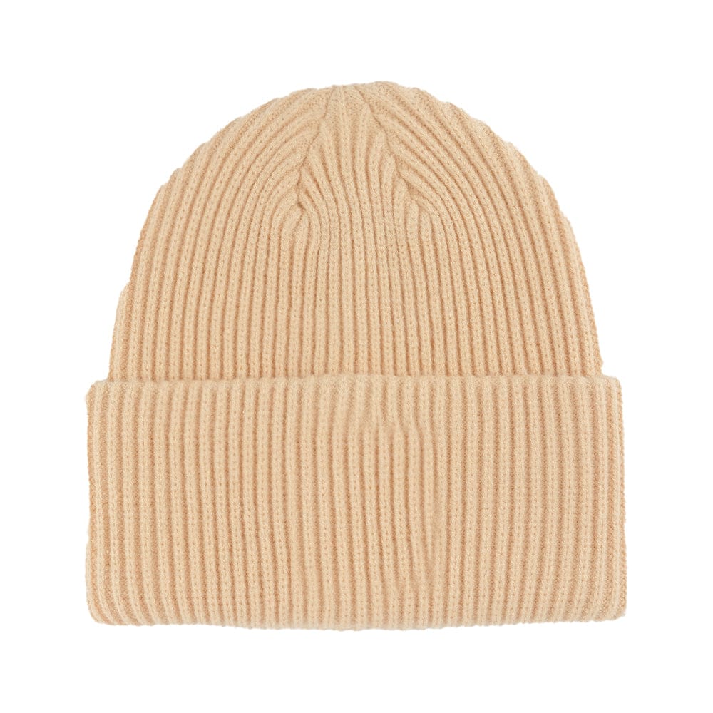 C.C Apparel C.C Unisex Winter Thick Knit Plain Cuff Skull Cap Beanie Hat