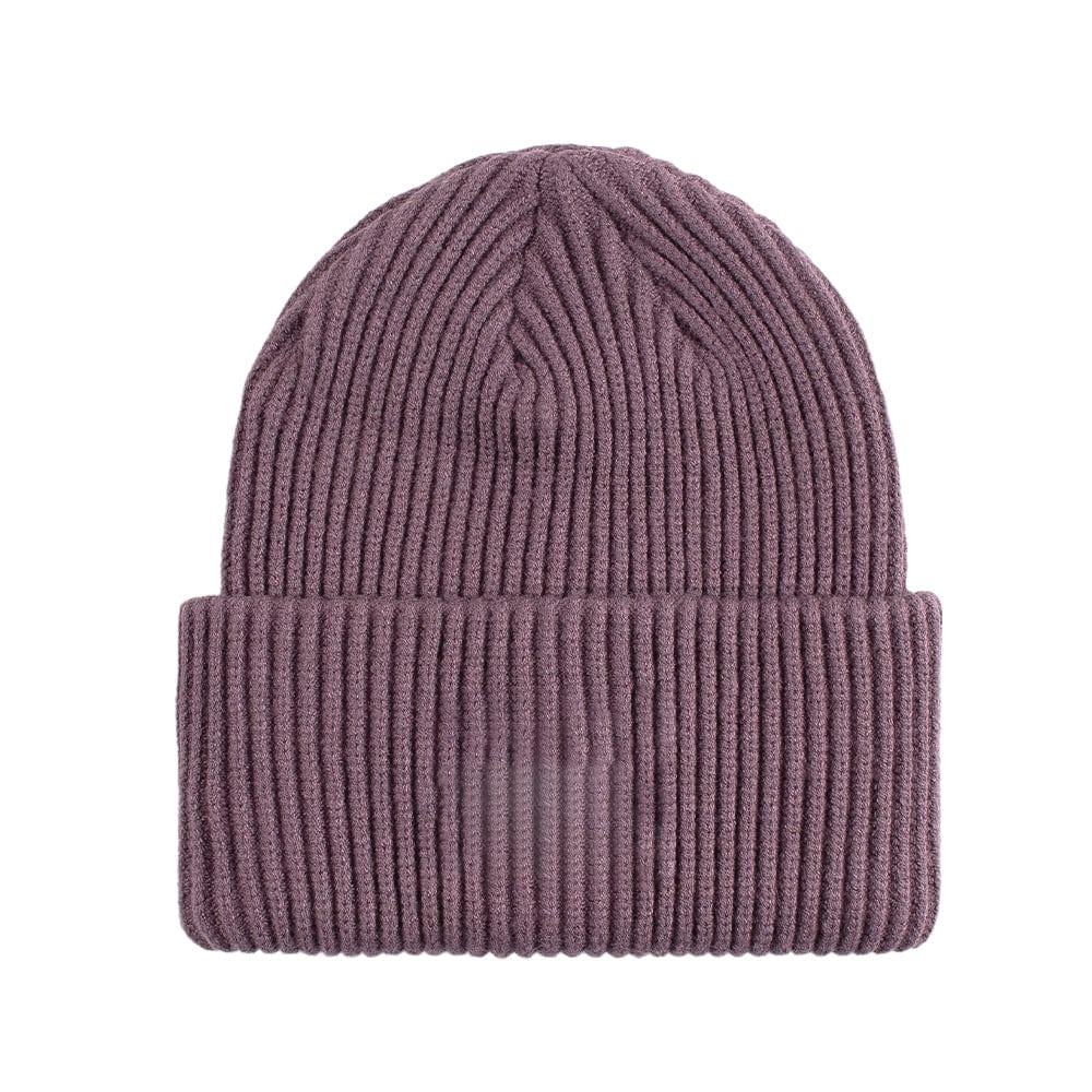 C.C Apparel C.C Unisex Winter Thick Knit Plain Cuff Skull Cap Beanie Hat