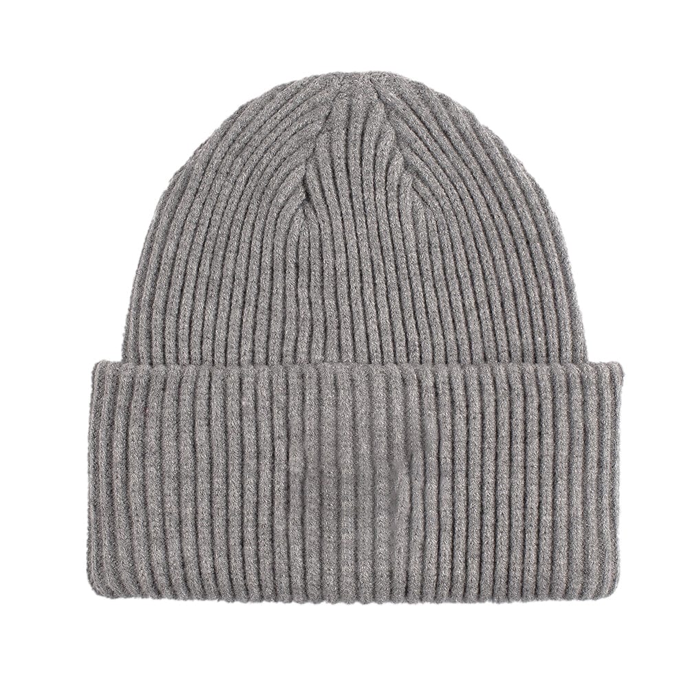 C.C Apparel C.C Unisex Winter Thick Knit Plain Cuff Skull Cap Beanie Hat