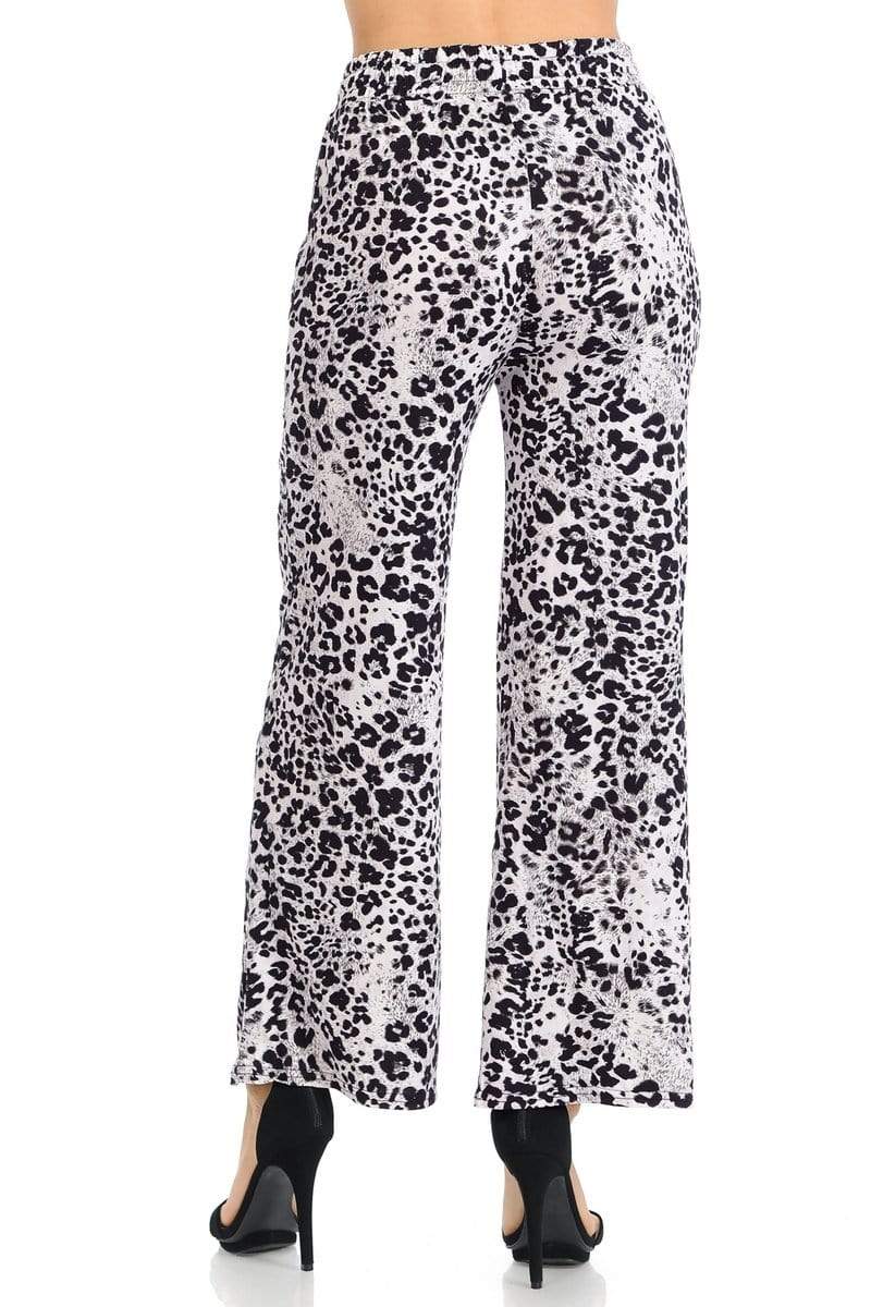 Auliné Collection Apparel Auliné Collection Womens High Waisted Loose Wide Leg Drawstring Palazzo Pants