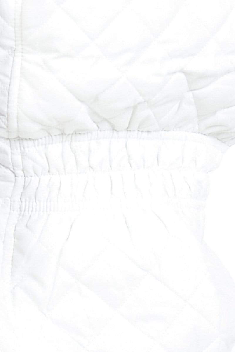 Auliné Collection Apparel Auliné Collection Womens Quilted Zip Up Lightweight Fur Hooded Padding Vest