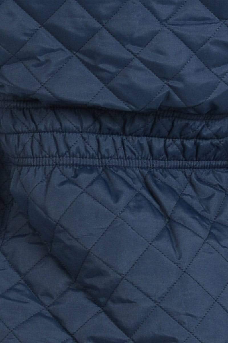 Auliné Collection Apparel Auliné Collection Womens Quilted Zip Up Lightweight Fur Hooded Padding Vest