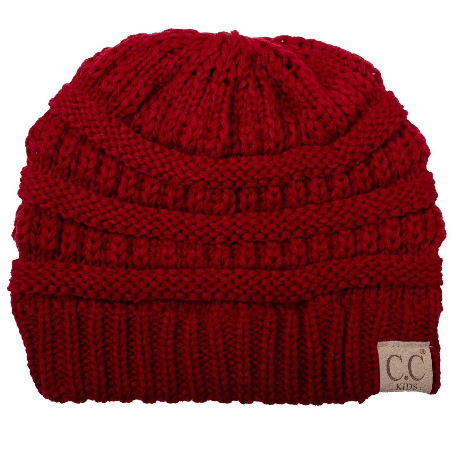 C.C Apparel Copy of C.C YJ816KIDS - Kids' Cute Warm and Comfy Children's Knit Ski Three Tone Beanie Hat