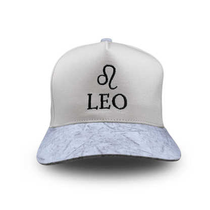C.C Apparel Leo C.C Unisex Embroidered Zodiac Sign Astrology Symbol Cap Premium Streetwear Style Snapback Trucker Hat