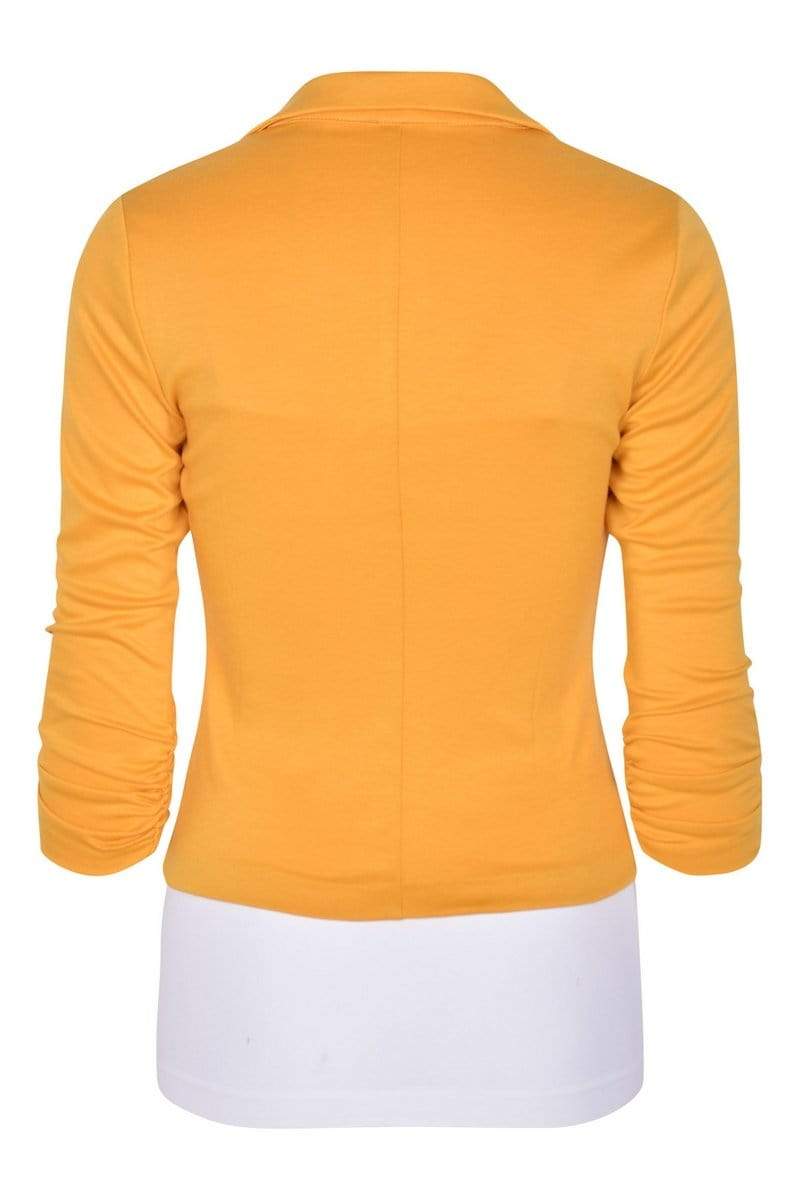Auliné Collection Apparel Auliné Collection Women's Casual Work Solid Color Knit Blazer