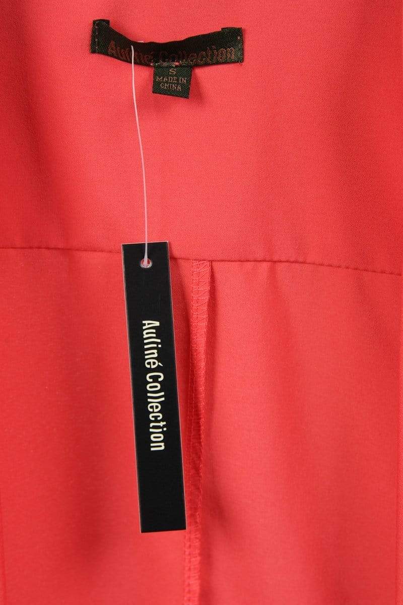 Auliné Collection Apparel Auliné Collection Womens Casual Lightweight 3/4 Sleeve Fitted Open Blazer New Colors