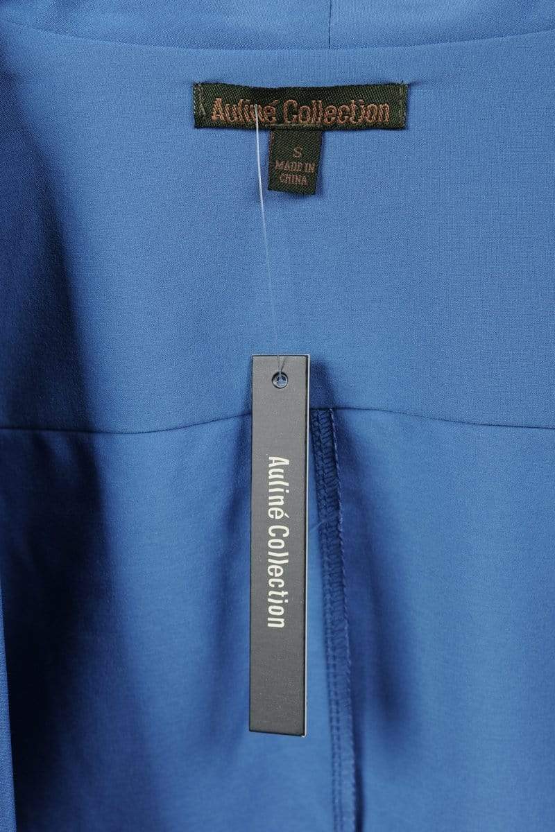 Auliné Collection Apparel Auliné Collection Womens Casual Lightweight 3/4 Sleeve Fitted Open Blazer New Colors
