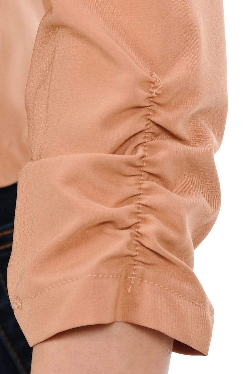 Auliné Collection Apparel Auliné Collection Womens Casual Lightweight 3/4 Sleeve Fitted Open Blazer New Colors