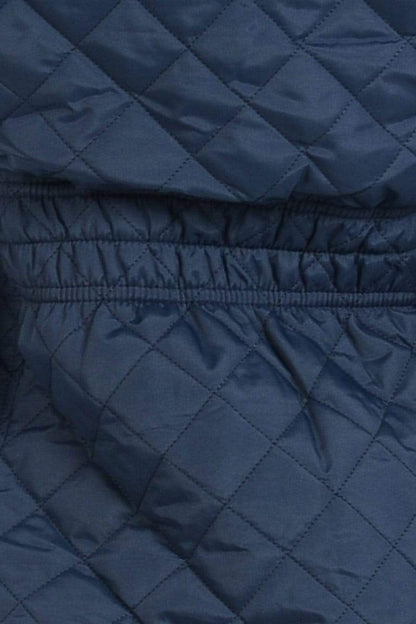 Auliné Collection Apparel Auliné Collection Womens Quilted Zip Up Lightweight Fur Hooded Padding Vest