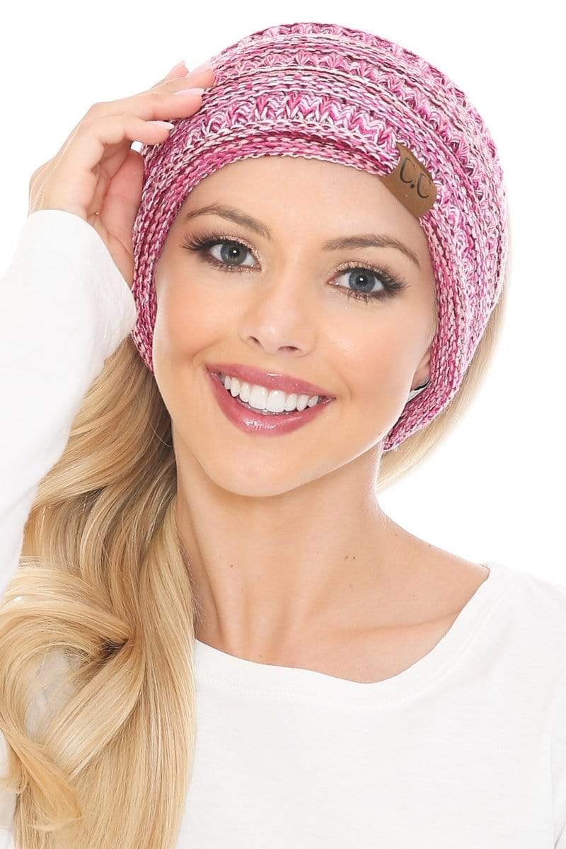 C.C Apparel C.C Soft Stretch Winter Warm Cable Knit Fuzzy Lined Ribbed Ear Warmer Headband